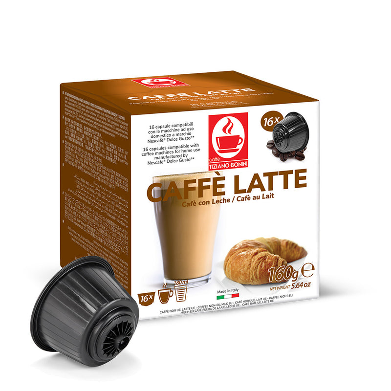 Caffè e bevande in capsule compatibili sistema Nescafè Dolce Gusto
