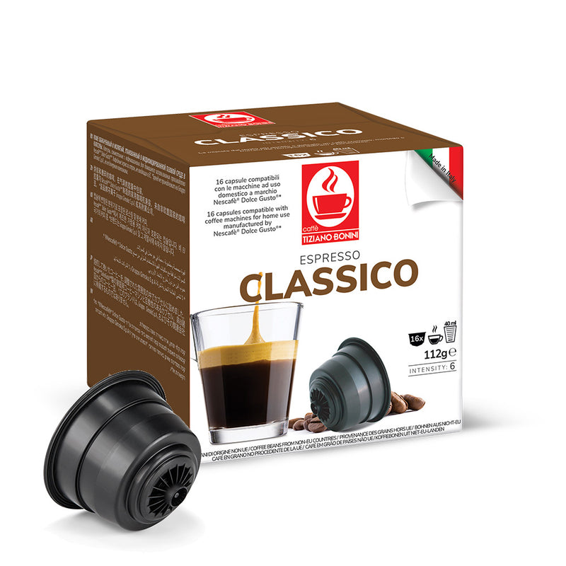 Organic capsules compatible with Nescafé®* Dolce Gusto®* - Banania