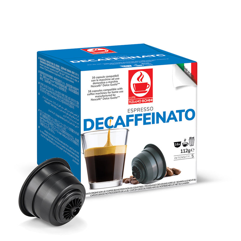 Caffè Bonini Decaffeinato Capsule Caffè Compatibili NESCAFÉ® Dolce