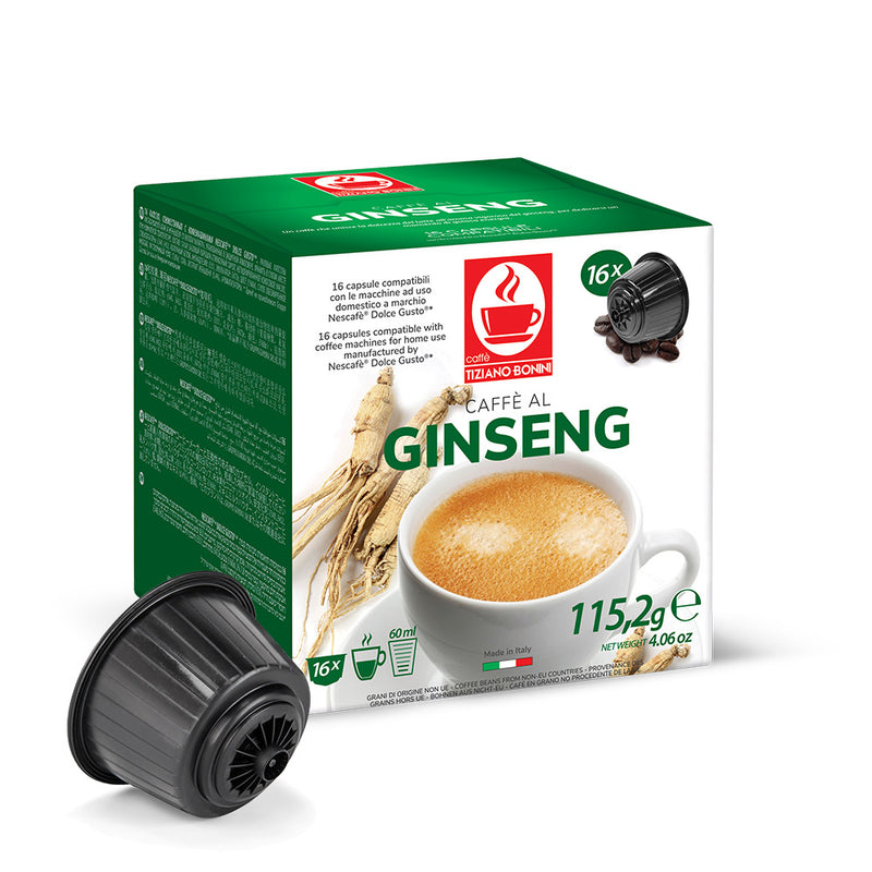 Capsule compatibili Dolcegusto Caffè al Ginseng - Caffè Colleoni
