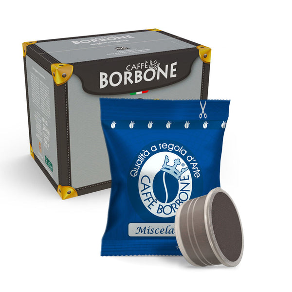 Caffe Borbone Compatible Lavazza Espresso Point 100 cápsulas de café,  dorado Beld dulce y refinado, tostado y recién empaquetado en Italia