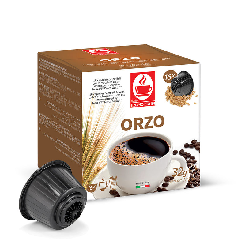 Caffè Bonini Orzo Capsule Bevande Compatibili NESCAFÉ® Dolce Gusto® – Caffe .com